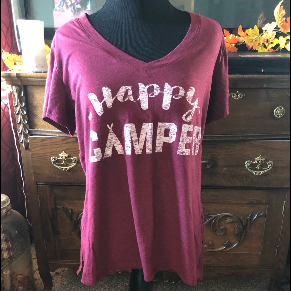 Happy Camper t-shirt XL